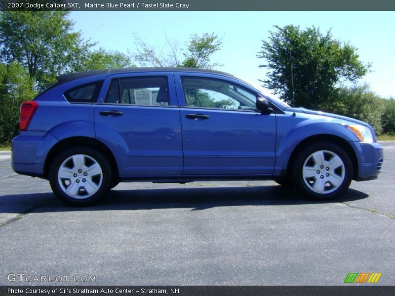Marine Blue Pearl / Pastel Slate Gray 2007 Dodge Caliber SXT