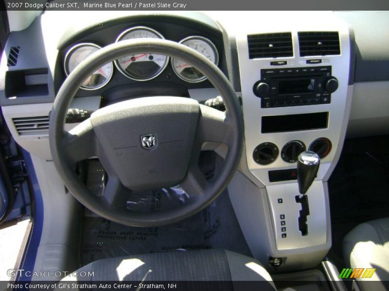 Marine Blue Pearl / Pastel Slate Gray 2007 Dodge Caliber SXT