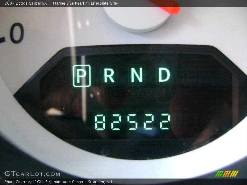 Marine Blue Pearl / Pastel Slate Gray 2007 Dodge Caliber SXT