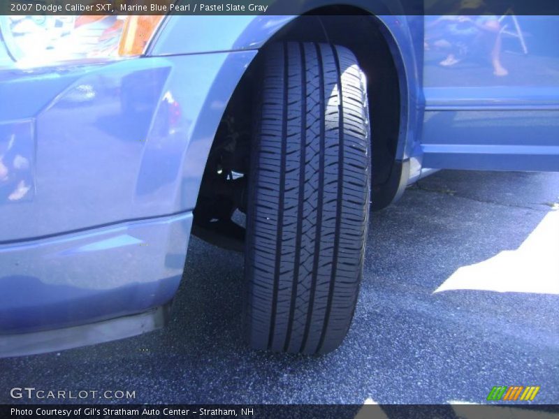 Marine Blue Pearl / Pastel Slate Gray 2007 Dodge Caliber SXT