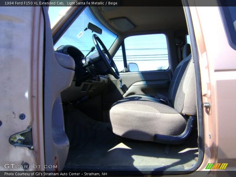 Light Santa Fe Metallic / Beige 1994 Ford F150 XL Extended Cab