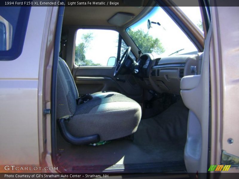 Light Santa Fe Metallic / Beige 1994 Ford F150 XL Extended Cab