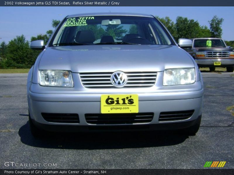 Reflex Silver Metallic / Grey 2002 Volkswagen Jetta GLS TDI Sedan