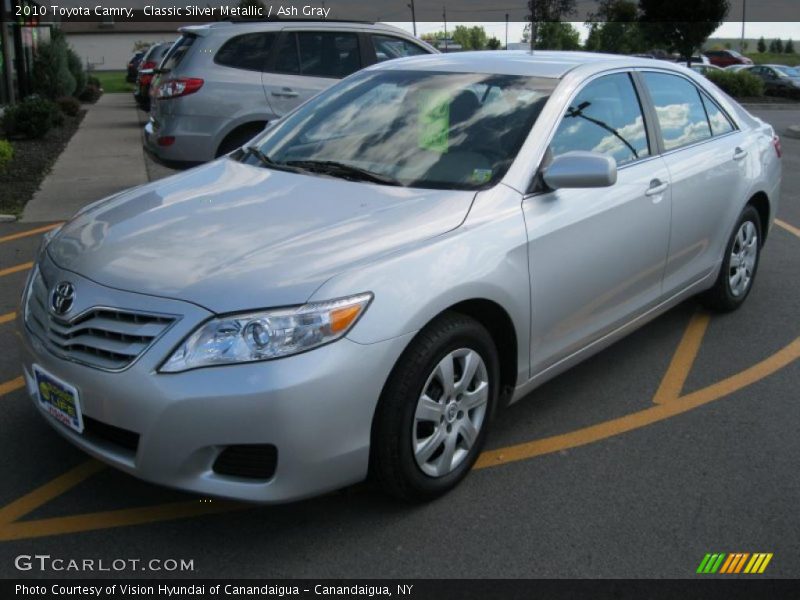 Classic Silver Metallic / Ash Gray 2010 Toyota Camry