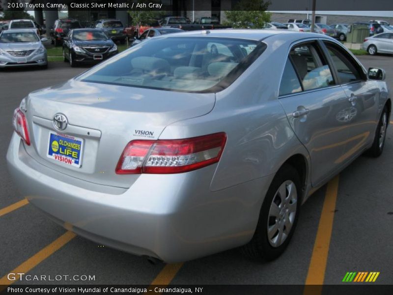Classic Silver Metallic / Ash Gray 2010 Toyota Camry