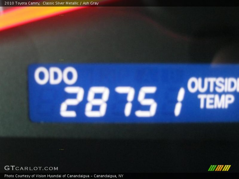 Classic Silver Metallic / Ash Gray 2010 Toyota Camry