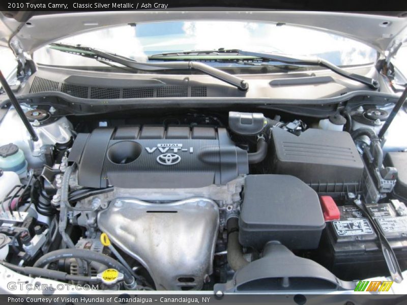 Classic Silver Metallic / Ash Gray 2010 Toyota Camry