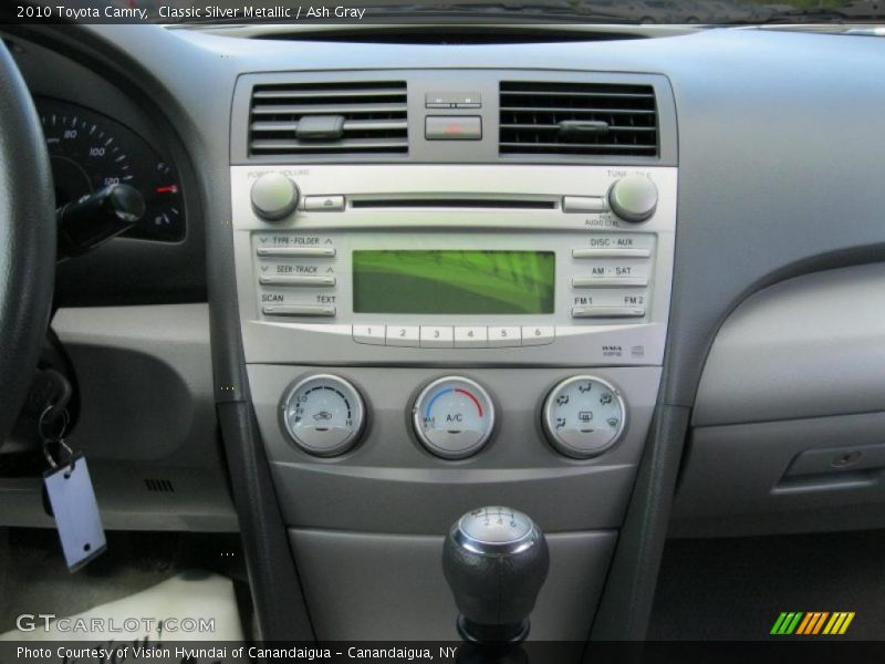 Classic Silver Metallic / Ash Gray 2010 Toyota Camry
