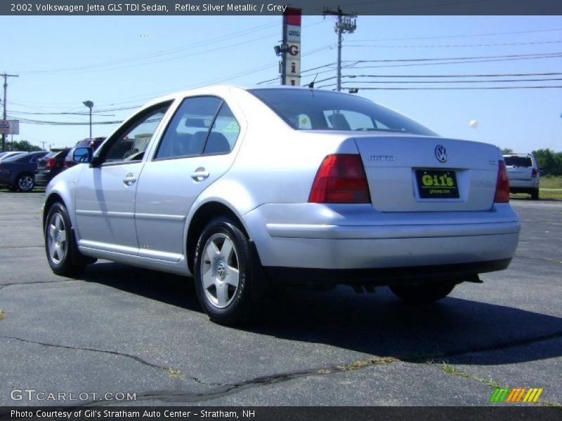 Reflex Silver Metallic / Grey 2002 Volkswagen Jetta GLS TDI Sedan