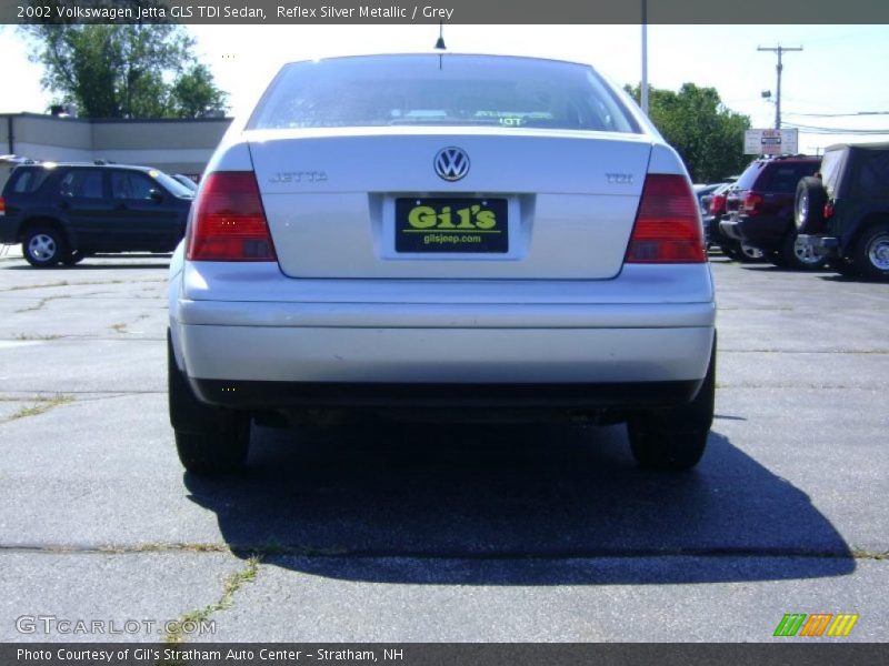 Reflex Silver Metallic / Grey 2002 Volkswagen Jetta GLS TDI Sedan