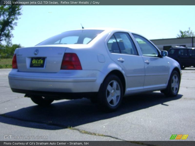 Reflex Silver Metallic / Grey 2002 Volkswagen Jetta GLS TDI Sedan