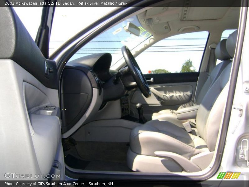 Reflex Silver Metallic / Grey 2002 Volkswagen Jetta GLS TDI Sedan