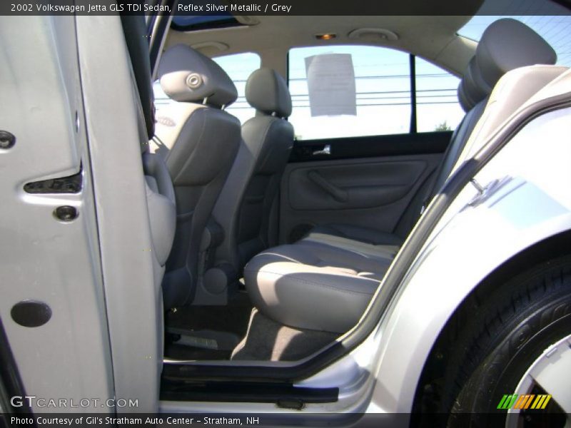 Reflex Silver Metallic / Grey 2002 Volkswagen Jetta GLS TDI Sedan