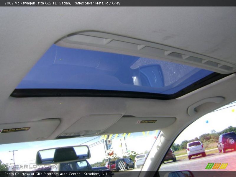 Reflex Silver Metallic / Grey 2002 Volkswagen Jetta GLS TDI Sedan