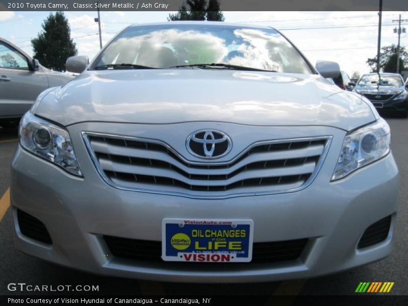 Classic Silver Metallic / Ash Gray 2010 Toyota Camry