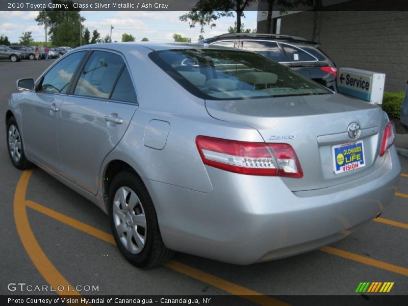 Classic Silver Metallic / Ash Gray 2010 Toyota Camry
