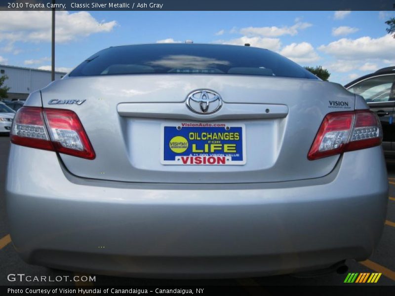 Classic Silver Metallic / Ash Gray 2010 Toyota Camry