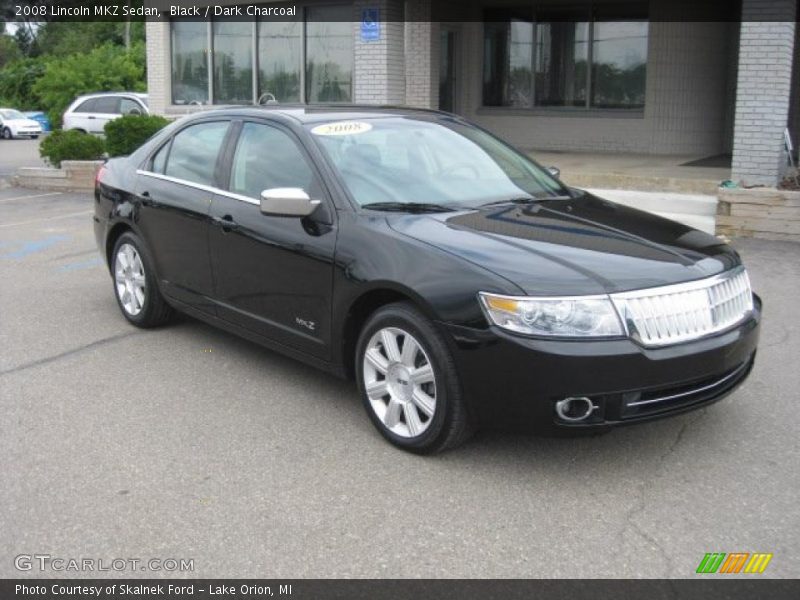 Black / Dark Charcoal 2008 Lincoln MKZ Sedan