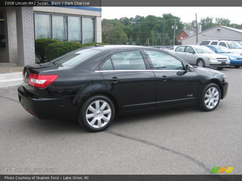 Black / Dark Charcoal 2008 Lincoln MKZ Sedan