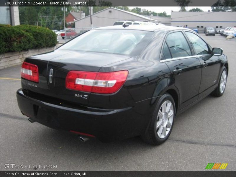 Black / Dark Charcoal 2008 Lincoln MKZ Sedan