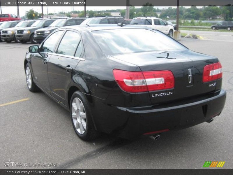Black / Dark Charcoal 2008 Lincoln MKZ Sedan