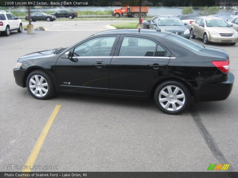 Black / Dark Charcoal 2008 Lincoln MKZ Sedan