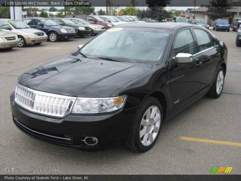 Black / Dark Charcoal 2008 Lincoln MKZ Sedan