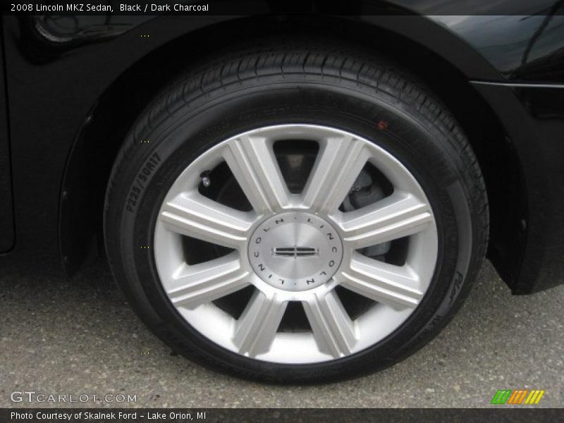 Black / Dark Charcoal 2008 Lincoln MKZ Sedan