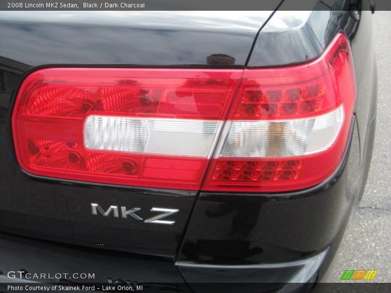 Black / Dark Charcoal 2008 Lincoln MKZ Sedan