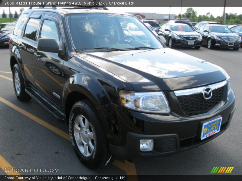 Mystic Black / Charcoal Black 2008 Mazda Tribute s Grand Touring 4WD