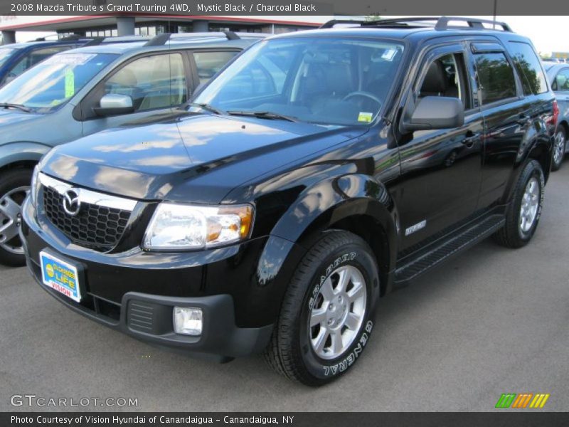 Mystic Black / Charcoal Black 2008 Mazda Tribute s Grand Touring 4WD