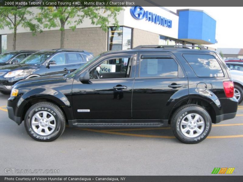 Mystic Black / Charcoal Black 2008 Mazda Tribute s Grand Touring 4WD