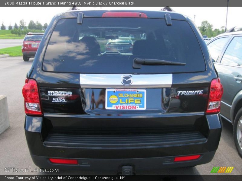 Mystic Black / Charcoal Black 2008 Mazda Tribute s Grand Touring 4WD