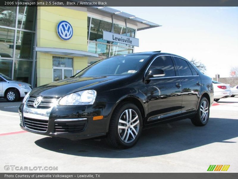 Black / Anthracite Black 2006 Volkswagen Jetta 2.5 Sedan