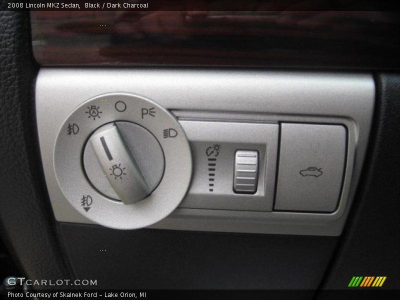Black / Dark Charcoal 2008 Lincoln MKZ Sedan