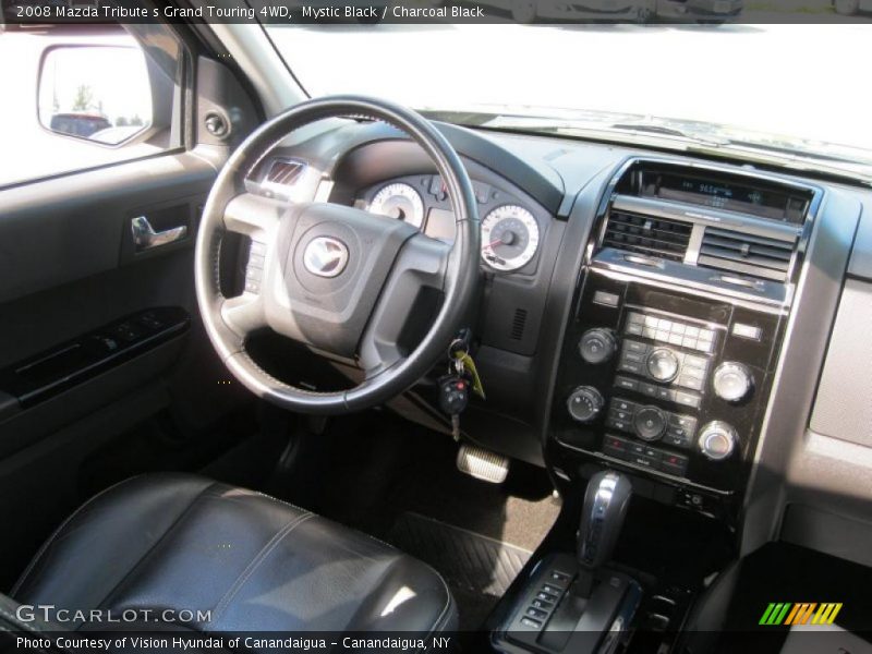 Mystic Black / Charcoal Black 2008 Mazda Tribute s Grand Touring 4WD