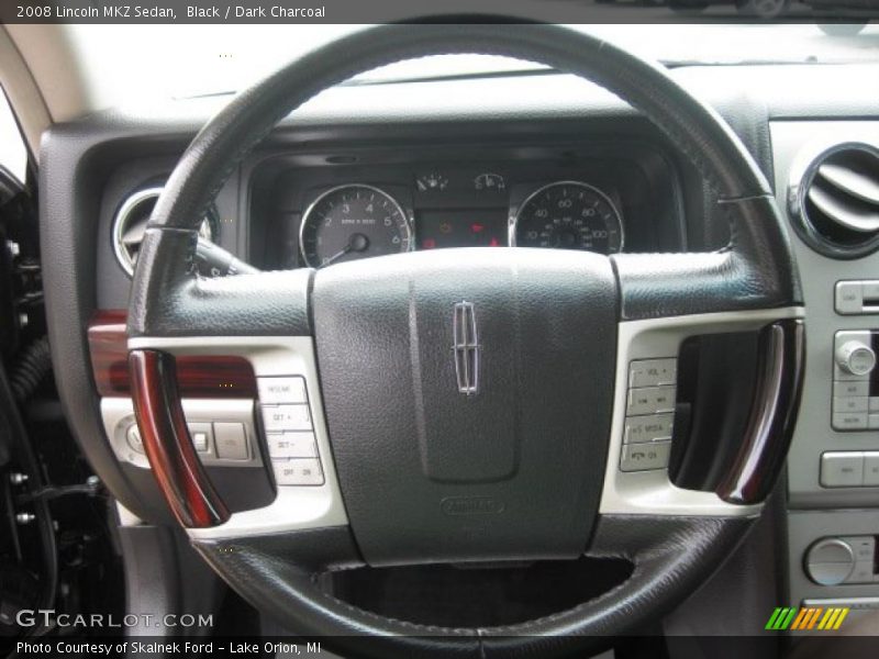 Black / Dark Charcoal 2008 Lincoln MKZ Sedan