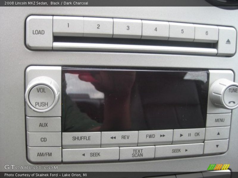 Black / Dark Charcoal 2008 Lincoln MKZ Sedan
