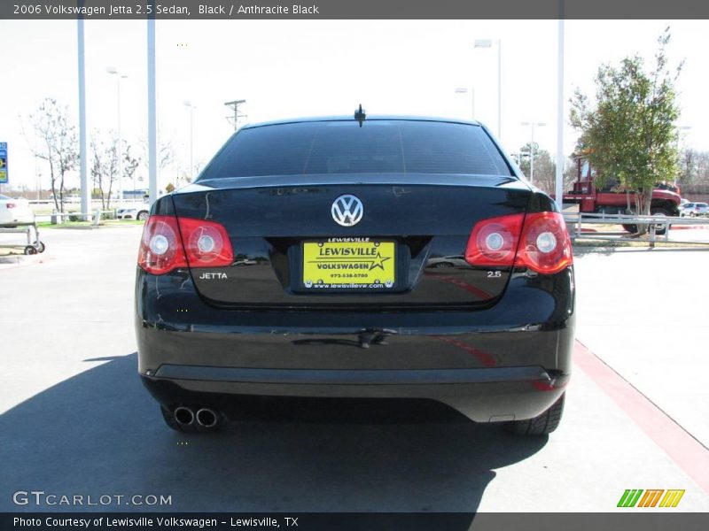 Black / Anthracite Black 2006 Volkswagen Jetta 2.5 Sedan