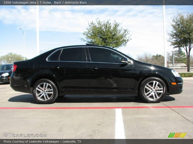 Black / Anthracite Black 2006 Volkswagen Jetta 2.5 Sedan