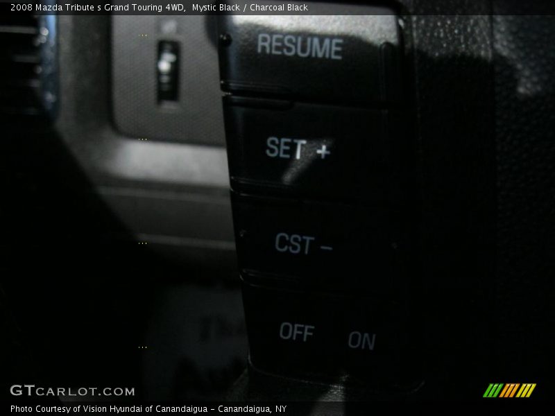 Mystic Black / Charcoal Black 2008 Mazda Tribute s Grand Touring 4WD