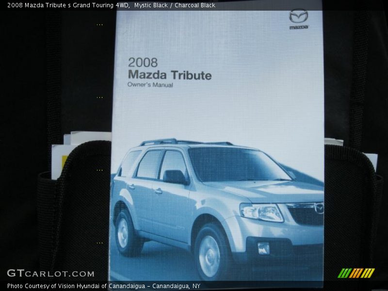 Mystic Black / Charcoal Black 2008 Mazda Tribute s Grand Touring 4WD