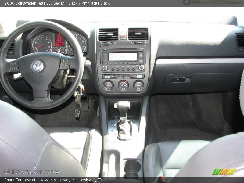 Black / Anthracite Black 2006 Volkswagen Jetta 2.5 Sedan
