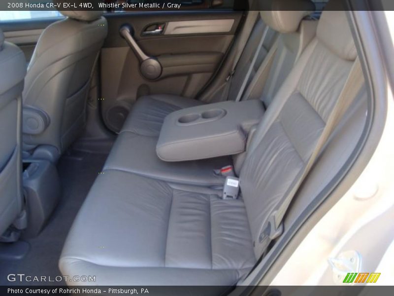 Whistler Silver Metallic / Gray 2008 Honda CR-V EX-L 4WD