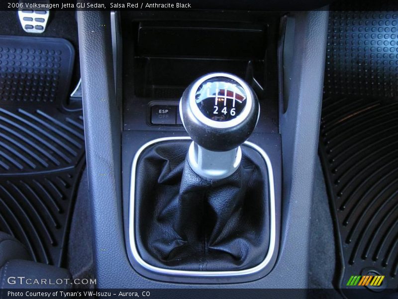 Salsa Red / Anthracite Black 2006 Volkswagen Jetta GLI Sedan