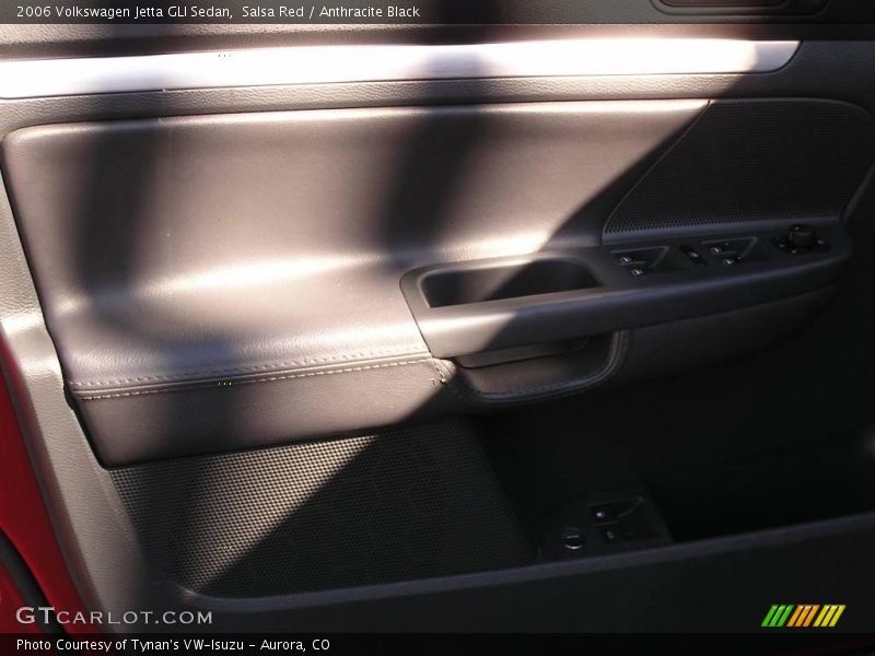 Salsa Red / Anthracite Black 2006 Volkswagen Jetta GLI Sedan