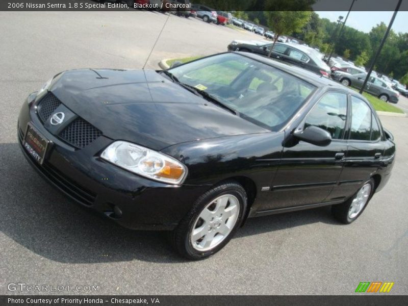 Blackout / Charcoal 2006 Nissan Sentra 1.8 S Special Edition