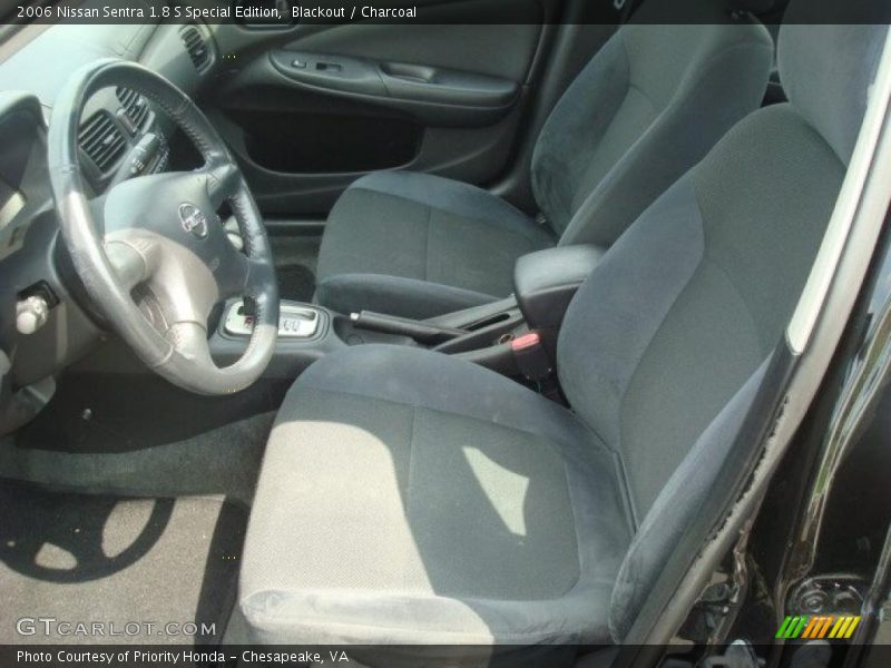 Blackout / Charcoal 2006 Nissan Sentra 1.8 S Special Edition
