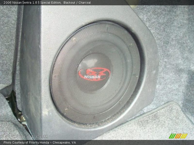 Blackout / Charcoal 2006 Nissan Sentra 1.8 S Special Edition