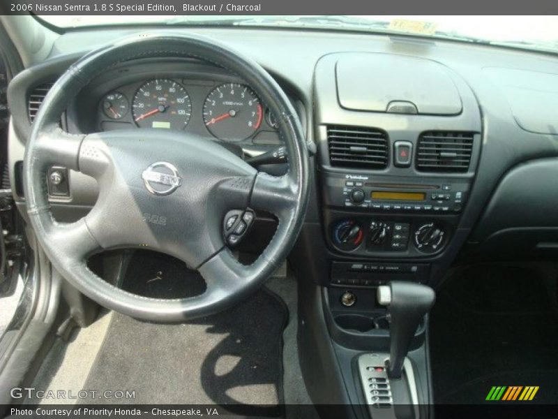 Blackout / Charcoal 2006 Nissan Sentra 1.8 S Special Edition